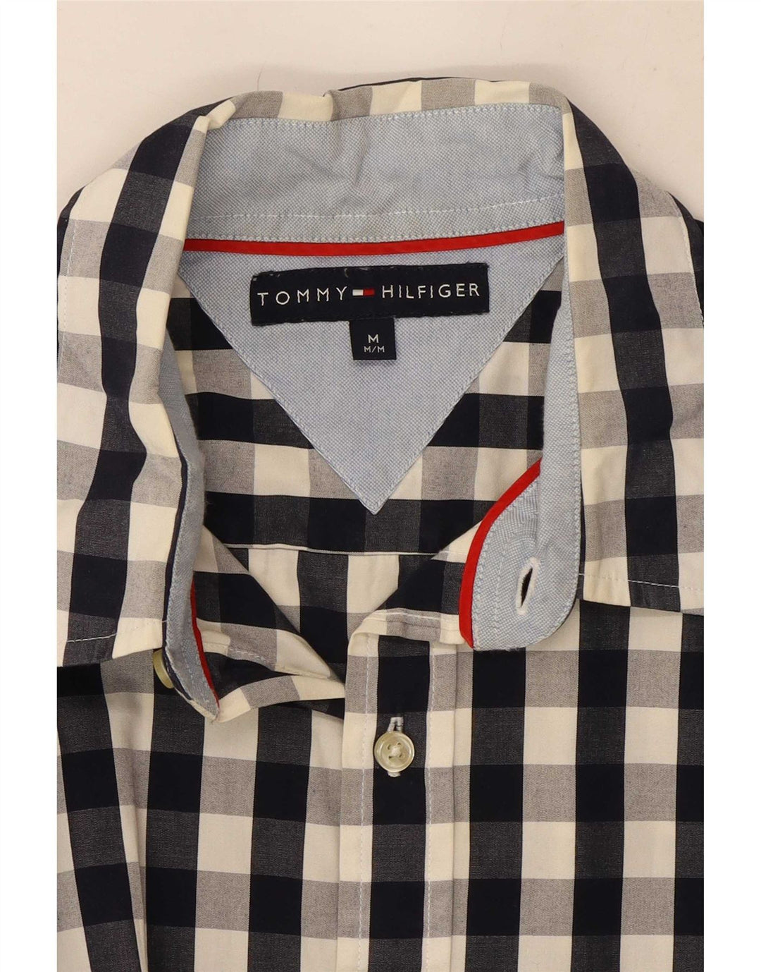 Cămașă pentru bărbați Tommy Hilfiger Medium Bleumarin Vichy