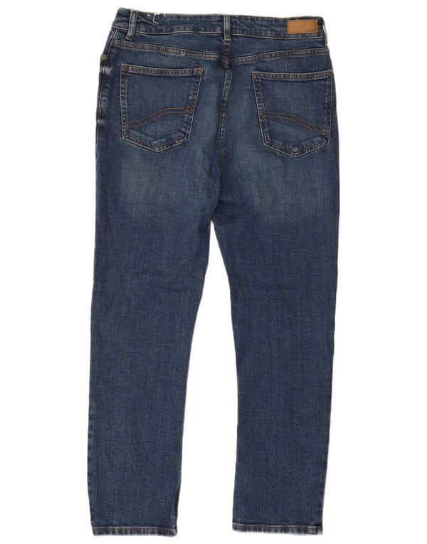 Fat Face Blugi Chesham Girlfriend Slim pentru femei UK 12 Medium W32 L26 Albastru