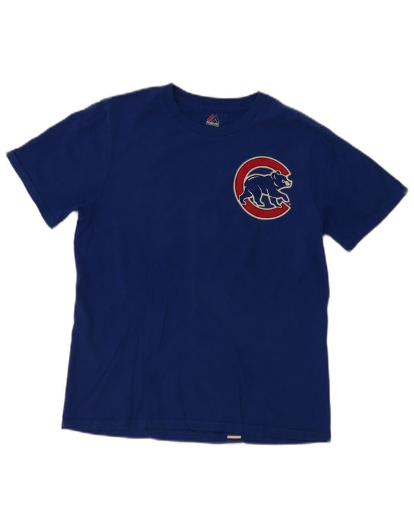 Majestic Boys Chicago Bears tricou grafic Top 12-13 ani mare albastru