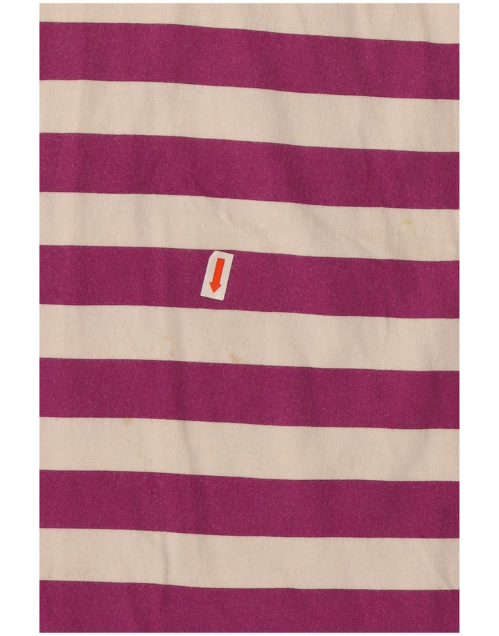 Tricou polo Invicta pentru bărbați, cu dungi violet mici