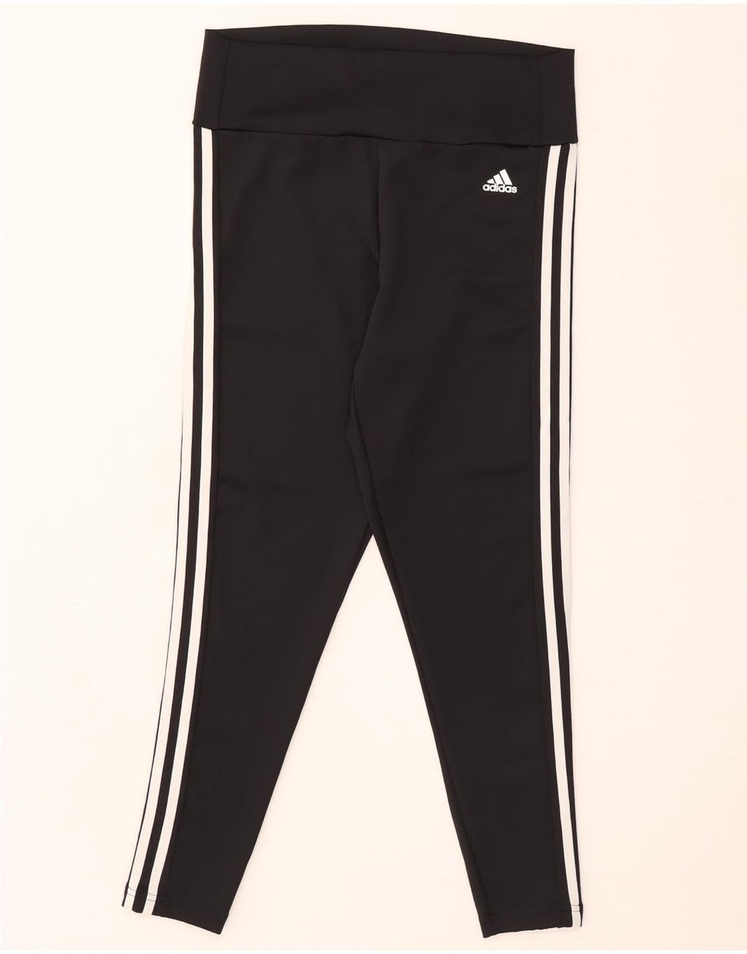 Leggings Aeroready pentru femei Adidas Marea Britanie 16/18 Poliester negru mare