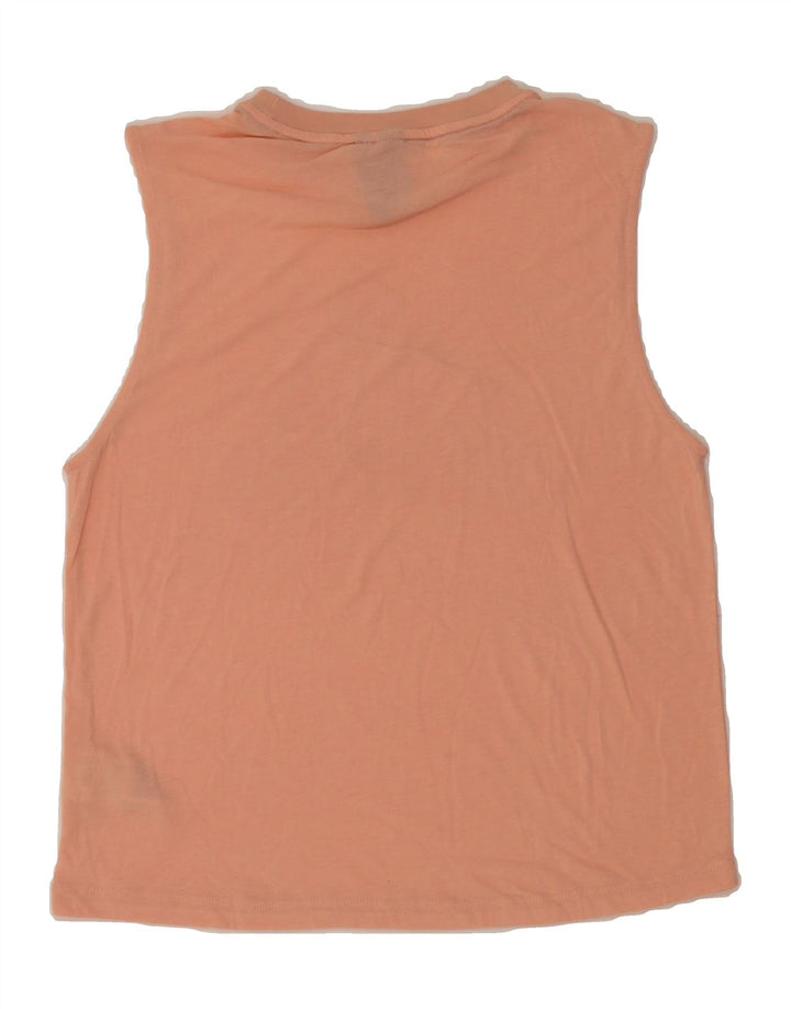 ADIDAS Womens Graphic Vest Top UK 4/6 XS Pink Polyester Vintage Adidas and Second-Hand Adidas from Messina Hembry 