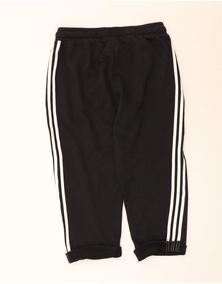 Pantaloni de trening Adidas Capri pentru bărbați, mari, negru, bumbac