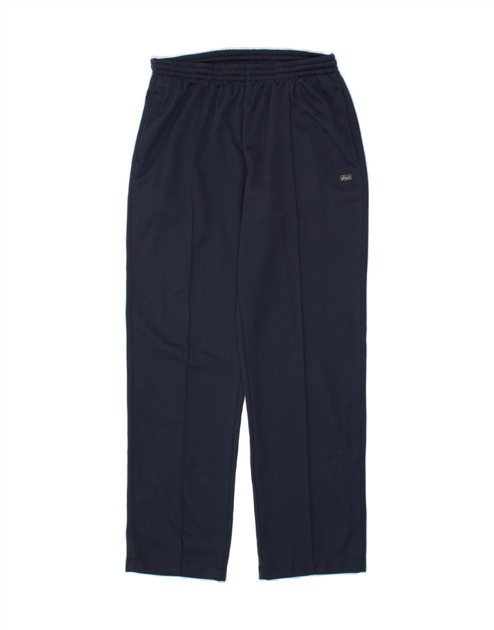 ASICS Womens Tracksuit Trousers UK 8 Small Navy Blue Polyester Vintage Asics and Second-Hand Asics from Messina Hembry 