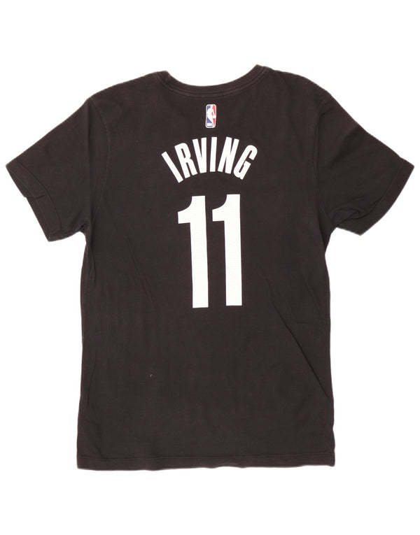Tricou cu grafică Brooklyn pentru bărbați Nike Top mic, negru, bumbac
