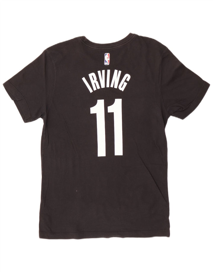 Tricou cu grafică Brooklyn pentru bărbați Nike Top mic, negru, bumbac