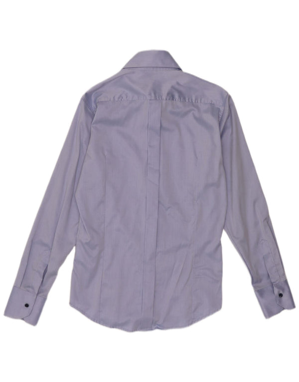 Cămașă pentru bărbați Naracamicie XS Blue Cotton Classic