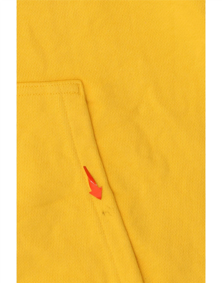 ADIDAS Humanrace Graphic Hoodie Jumper XL bumbac galben