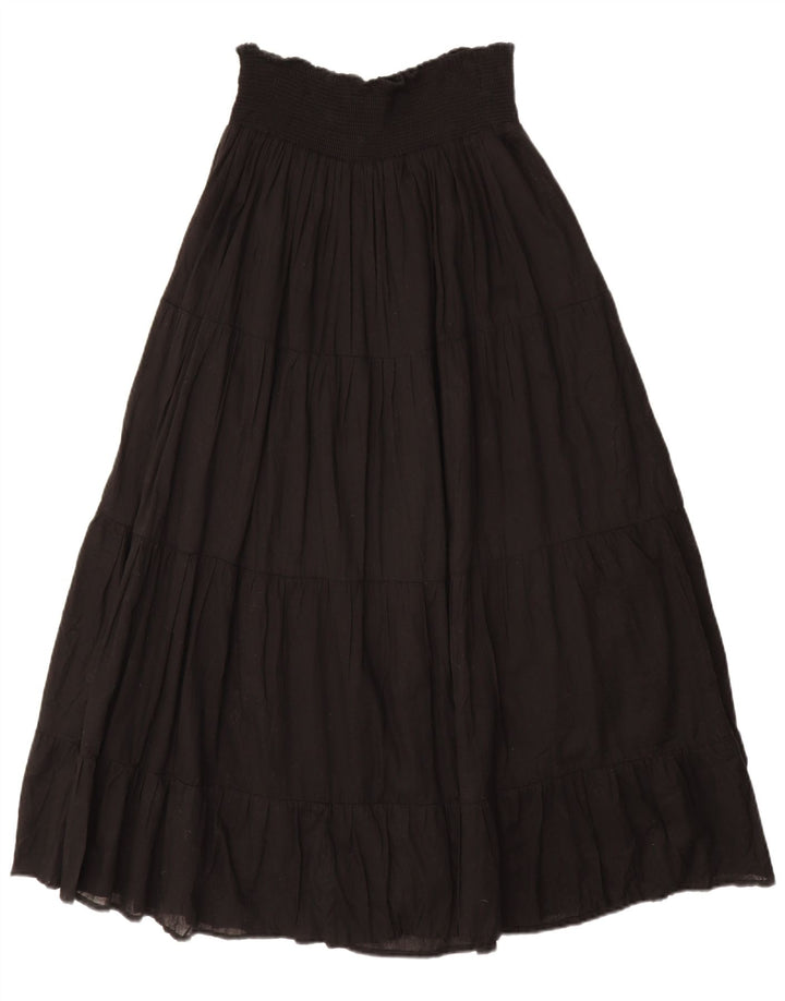 Fustă A-Line cu talie înaltă ZARA pentru femei, mare W30, neagră