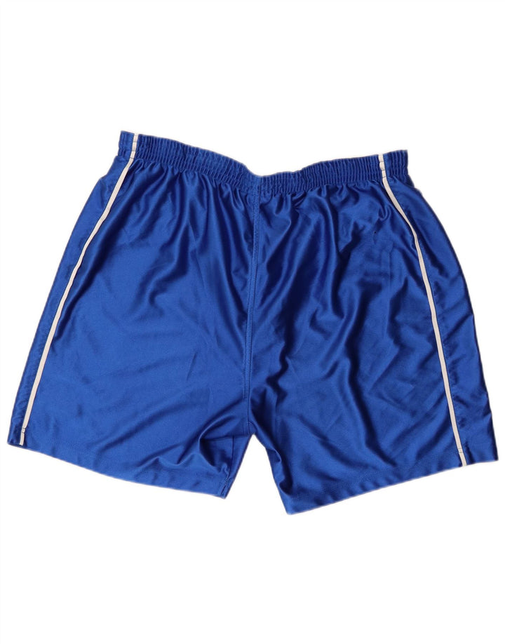 Pantaloni scurți sport Nike pentru bărbați, mari, albastru, poliester