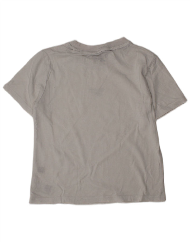 Tricou grafic Reebok pentru baieti Top 6-7 ani bumbac alb