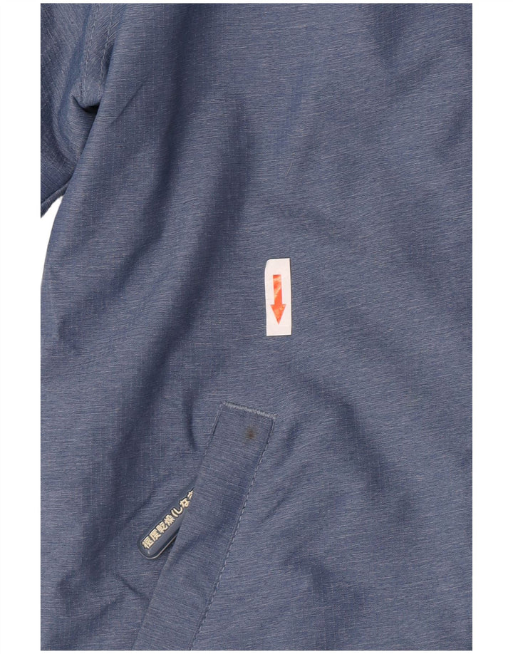 Jachetă Windbreaker cu grafică Superdry pentru femei UK 14 Medium Blue