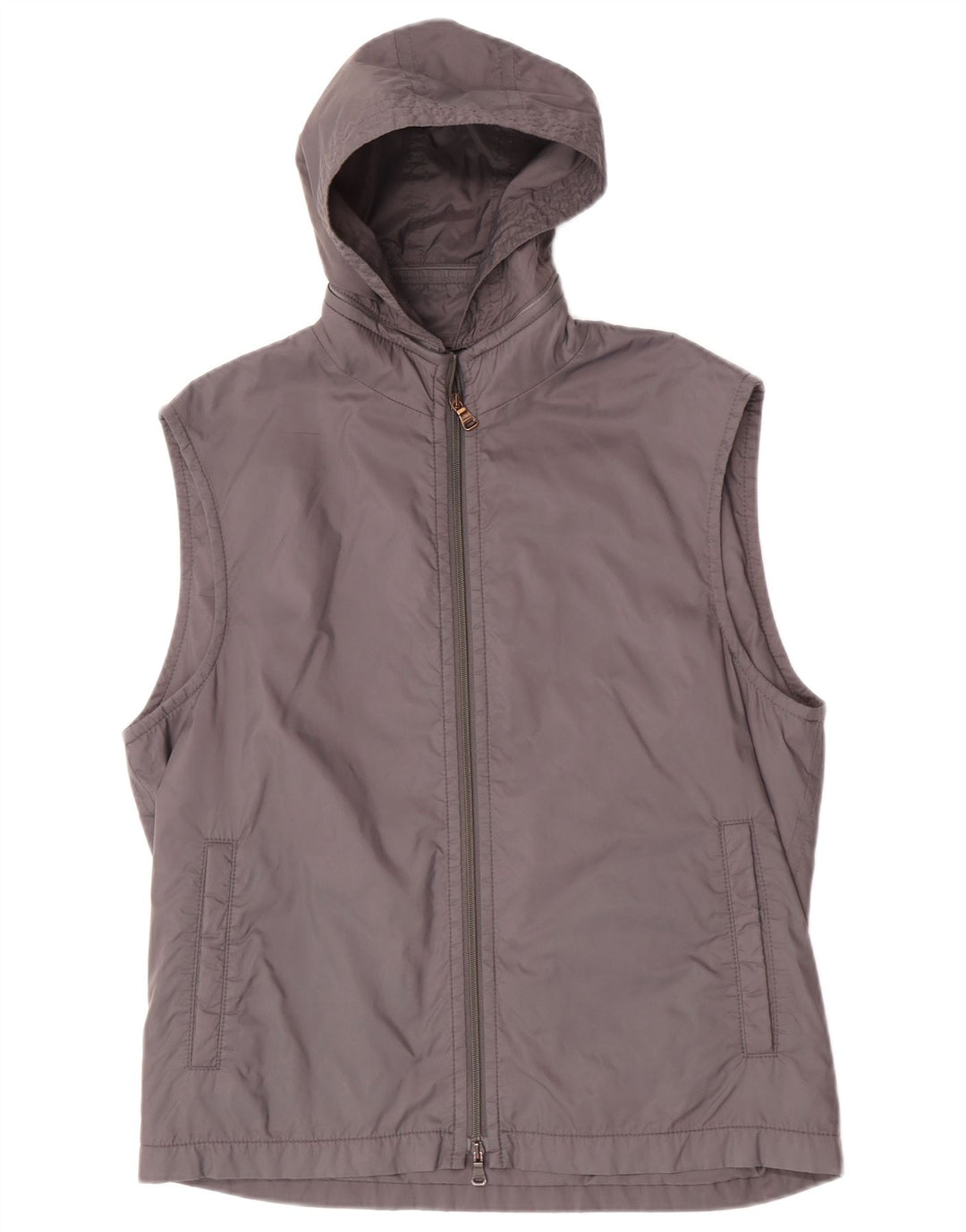 Gilet cu glugă pentru bărbați Hugo Boss EU 52 XL Poliamidă gri
