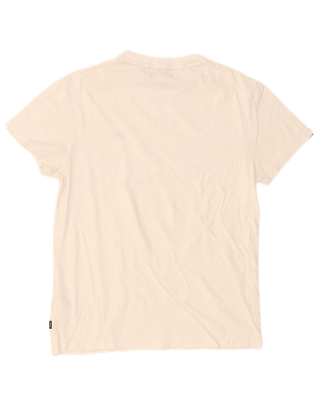 Tricou Superdry pentru bărbați Top mare din bumbac alb