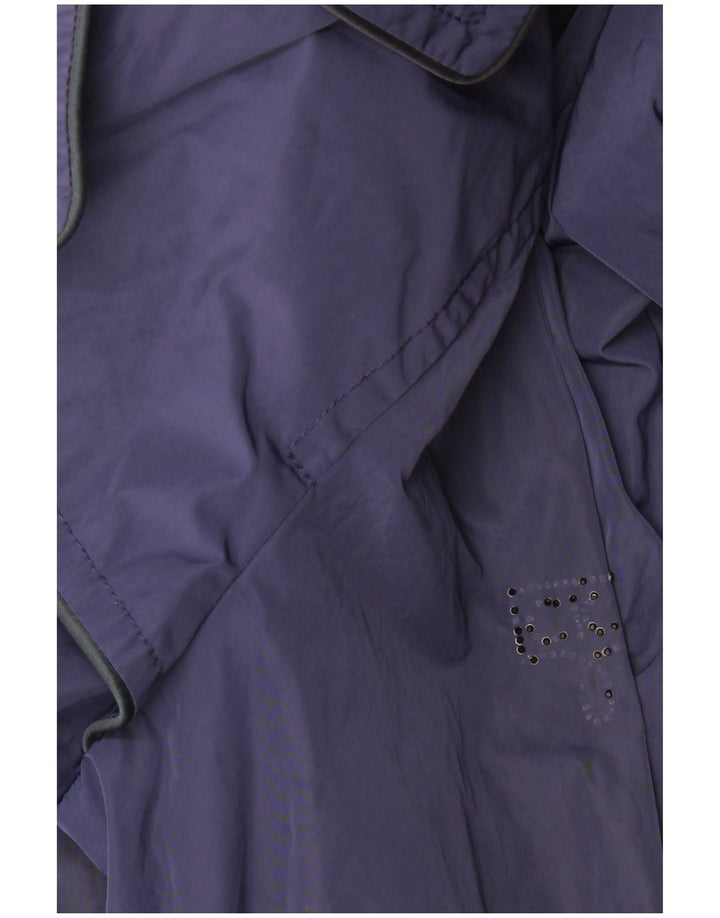 Trench pentru femei Calvin Klein Jeans UK 14 Poliester mare bleumarin