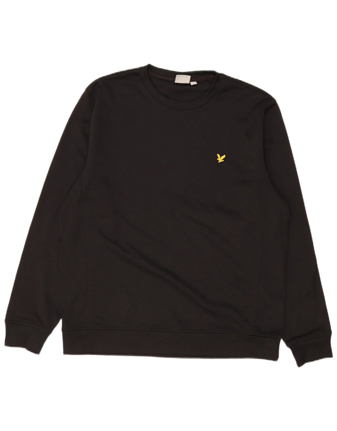 Pulover pentru bărbați Lyle & Scott Pulover mare, negru, poliester