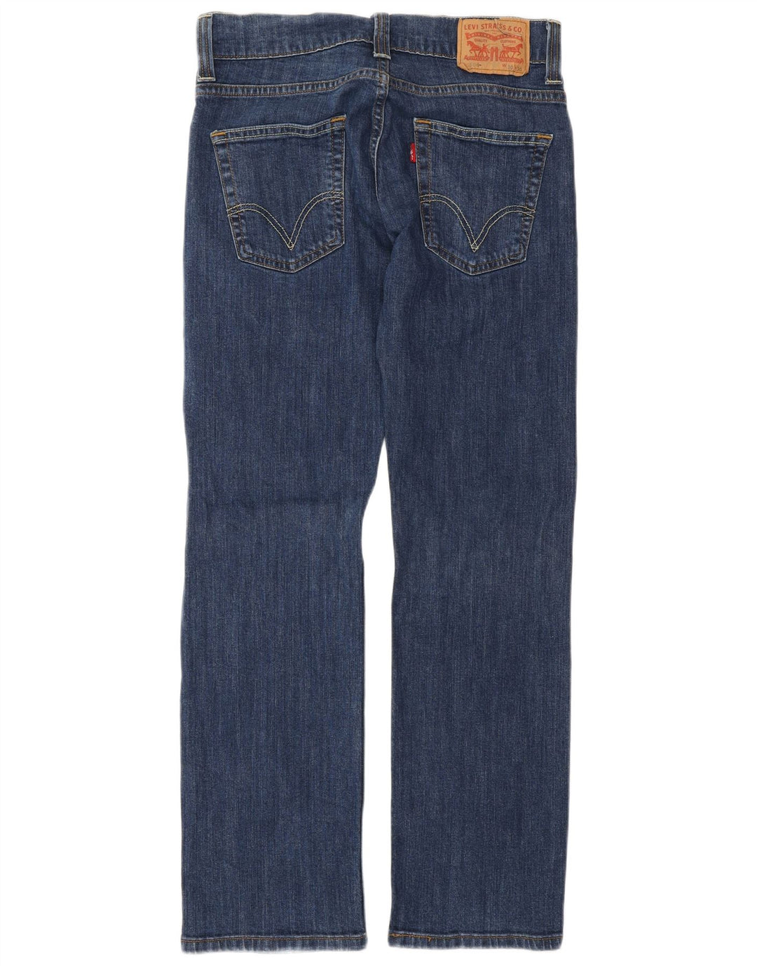Blugi drepti pentru femei Levi's 506 W30 L30 Bumbac albastru