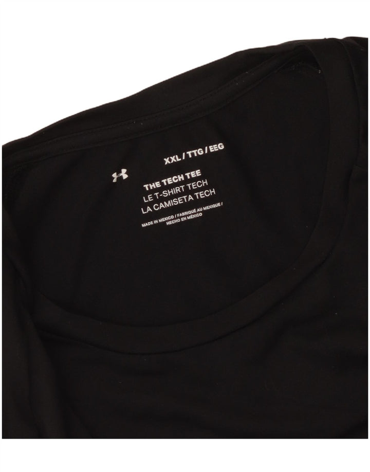 Tricou pentru bărbați Under Armour Top 2XL Negru