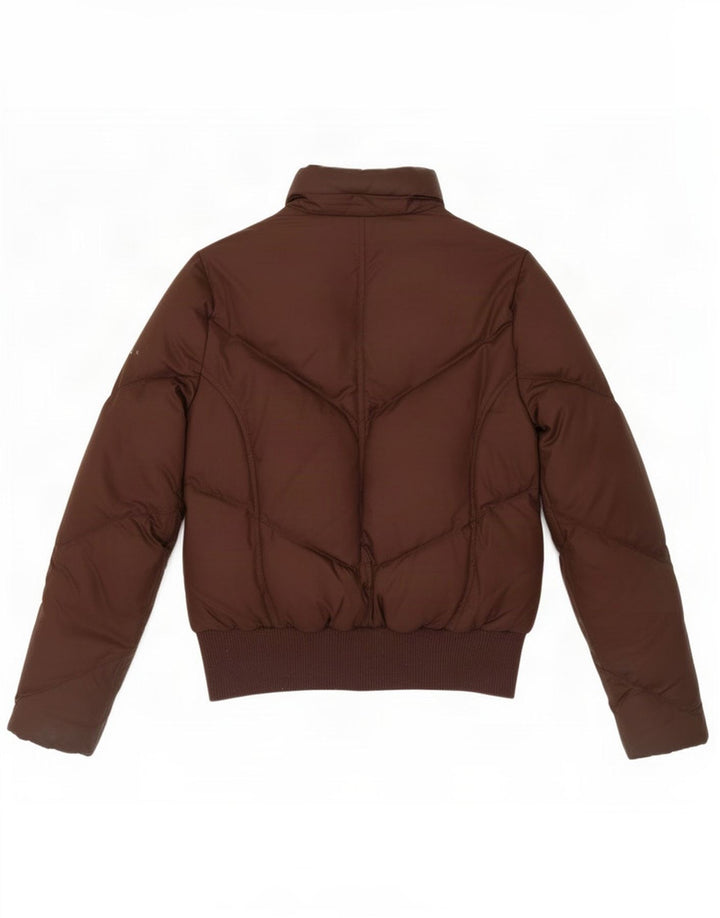 Jachetă bomber căptușită pentru femei Tommy Hilfiger UK 10 Poliester maro mic