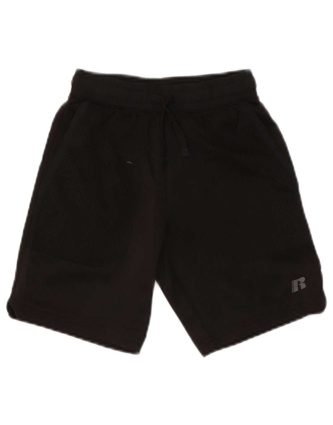 Pantaloni scurți sport Russell Athletic pentru băieți 6-7 ani mici, negru