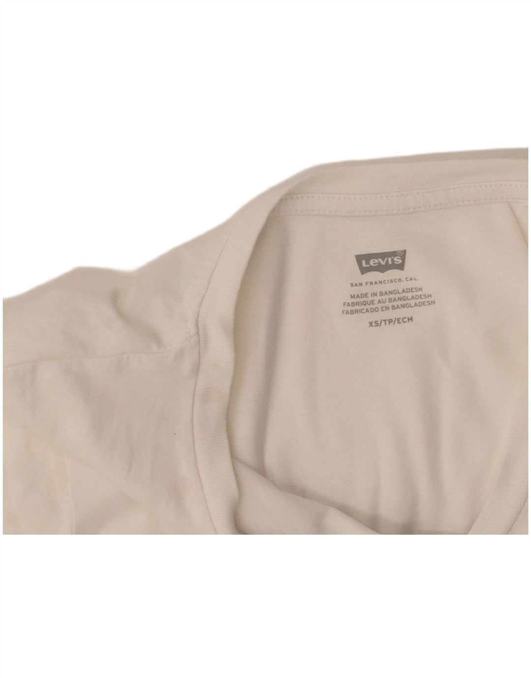 Tricou grafic pentru femei LEVI'S Top UK 6 XS Alb