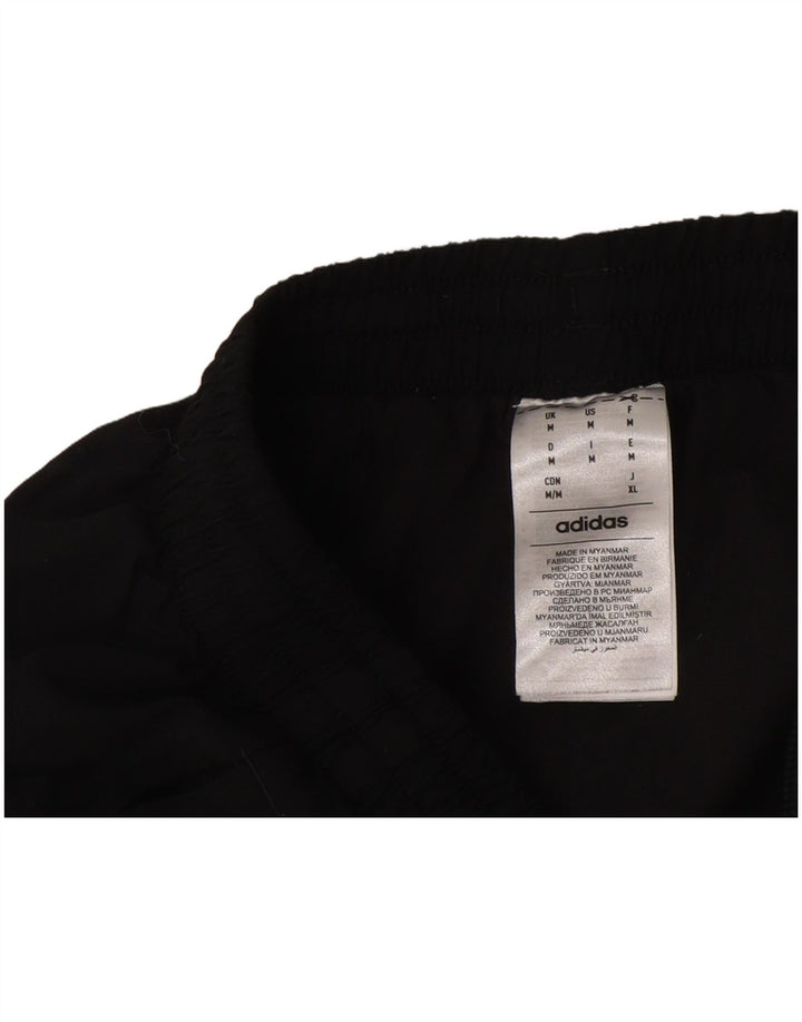 Pantaloni de trening Adidas pentru femei Joggeri UK 14 Poliester mediu negru