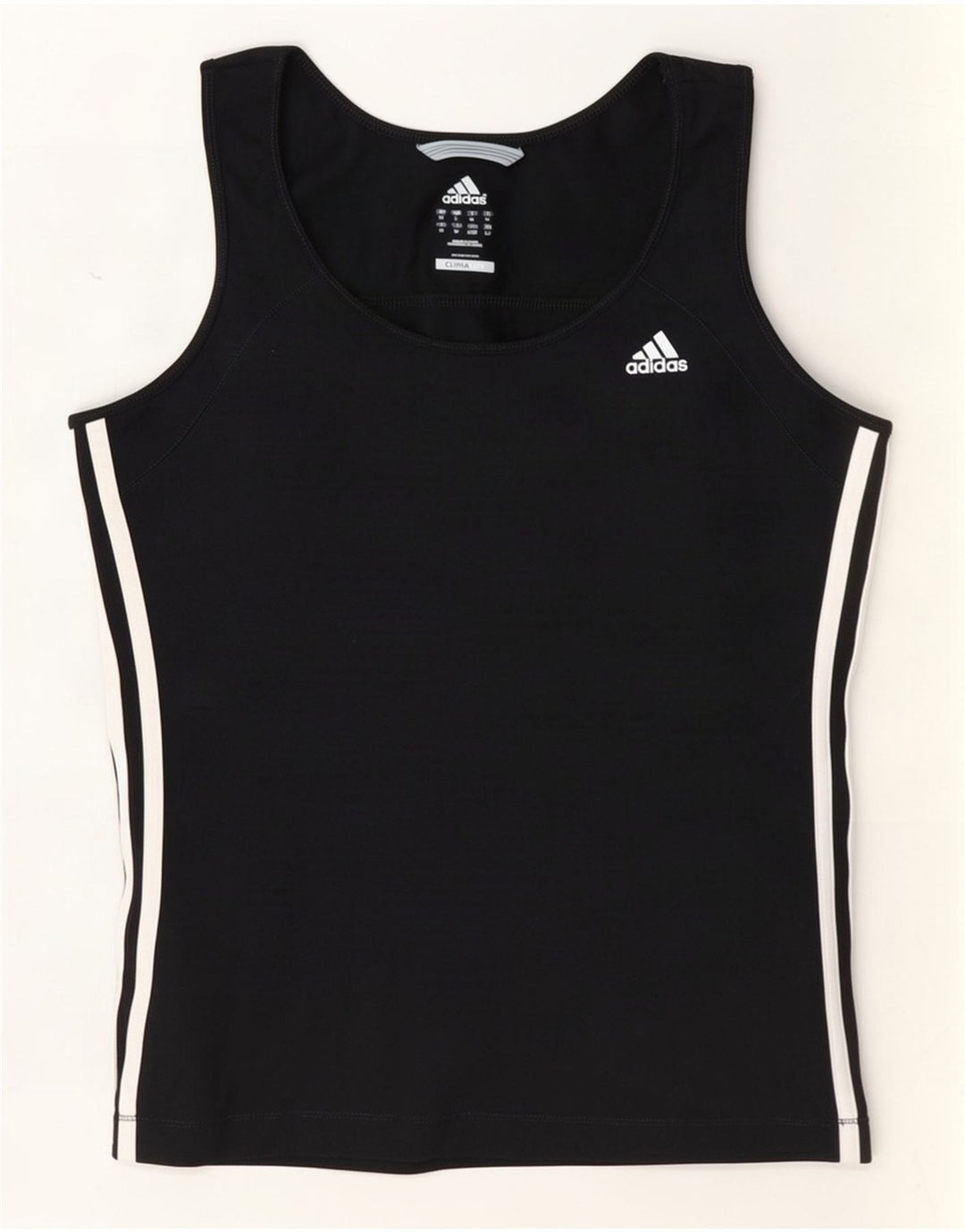 Adidas Climalite Vest Top pentru femei UK 18 XL Negru