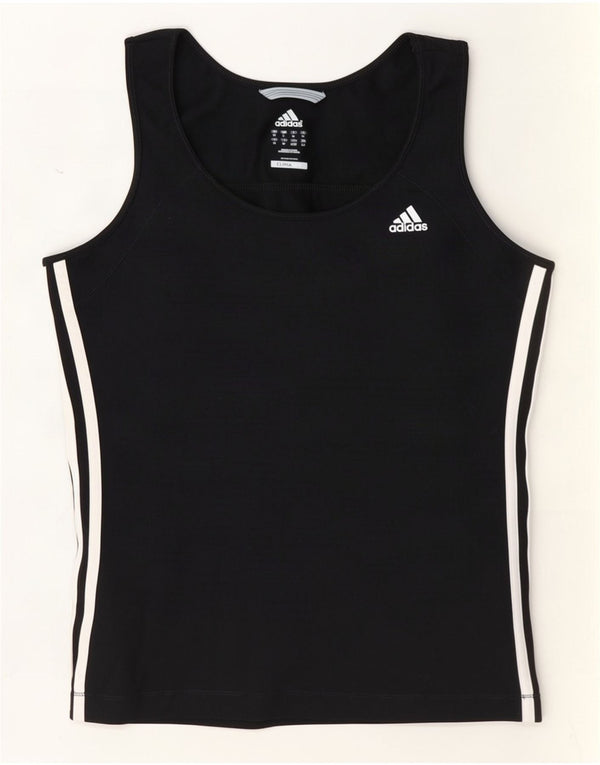Adidas Climalite Vest Top pentru femei UK 18 XL Negru