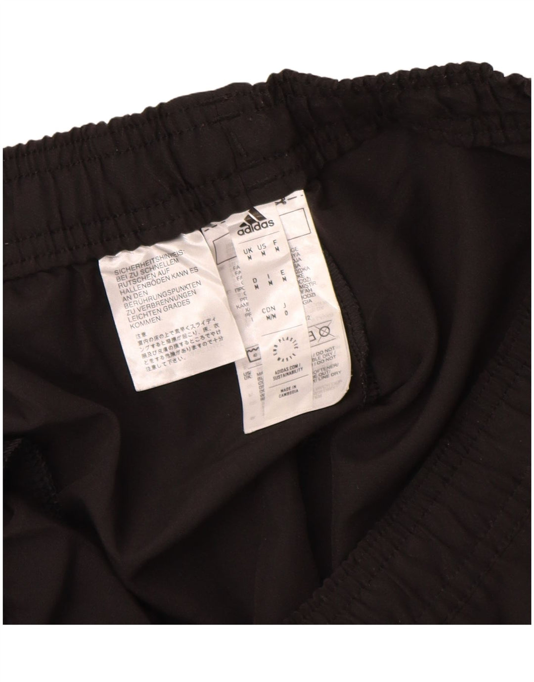 Pantaloni de trening Adidas Aeroready pentru bărbați, poliester mediu negru