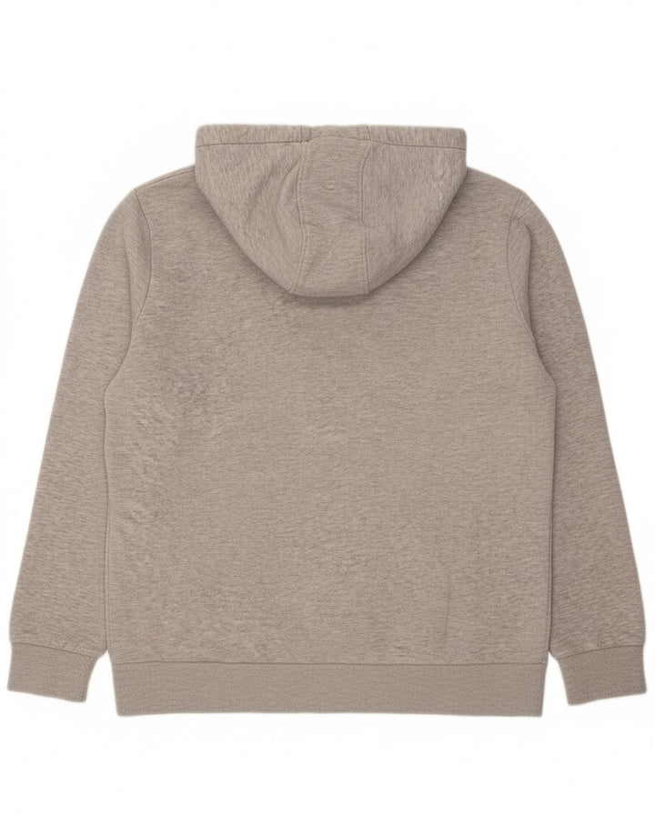 KAPPA Mens Graphic Hoodie Jumper Large Grey