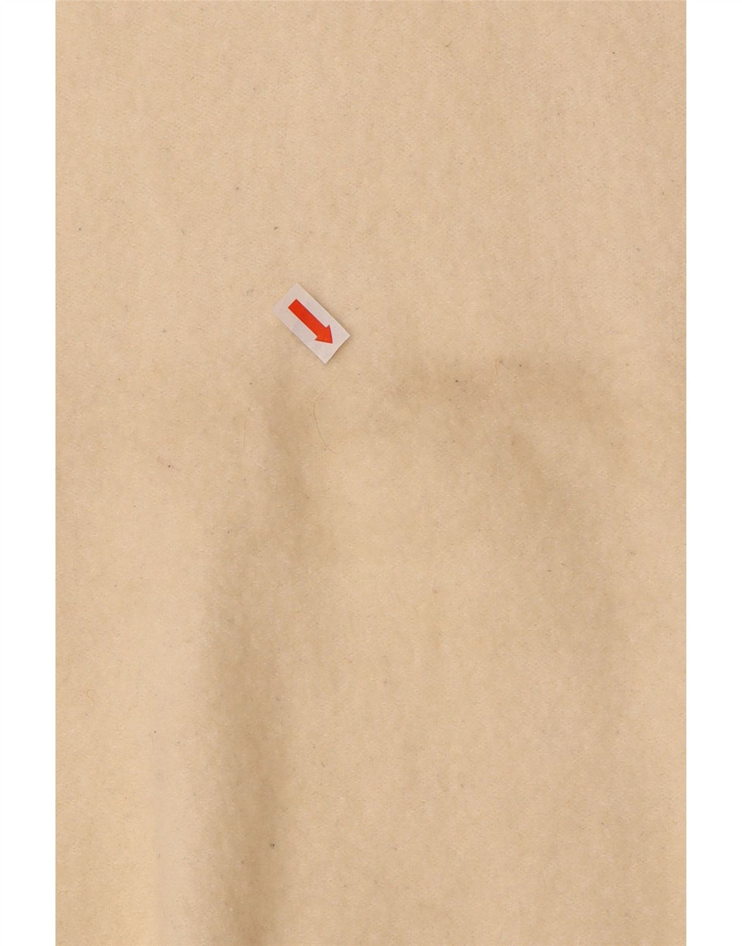 All Saints Pulover supradimensionat pentru femei cu decolteu în V UK 14 Medium Bej Lână