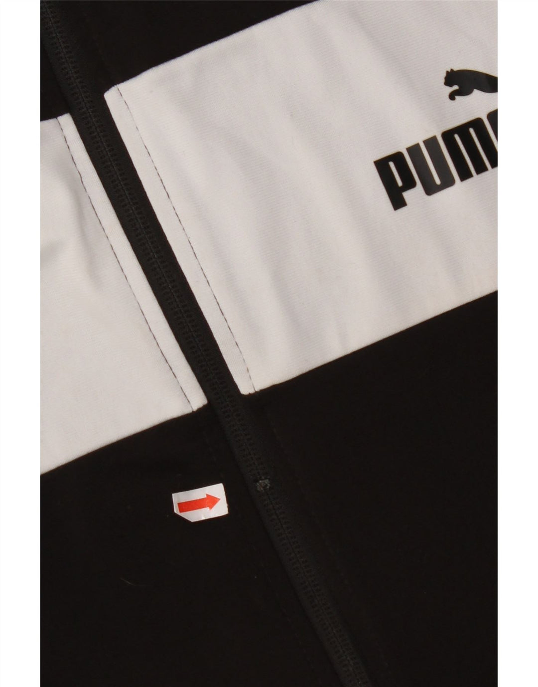 Jachetă de trening pentru bărbați PUMA XL, poliester color bloc negru