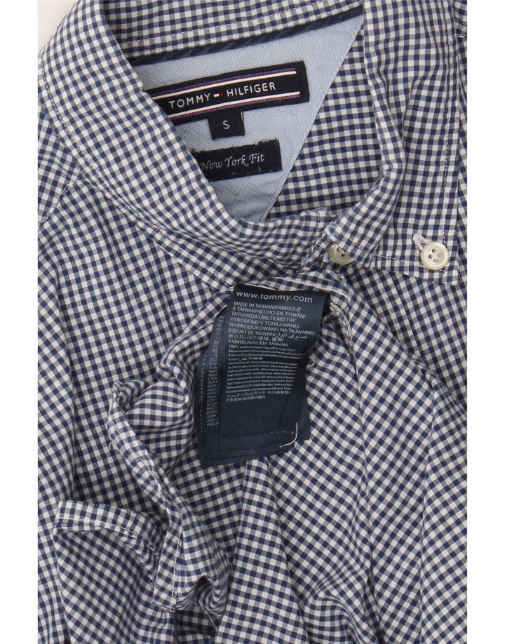Cămașă Tommy Hilfiger pentru bărbați, mică, bleumarin, din bumbac