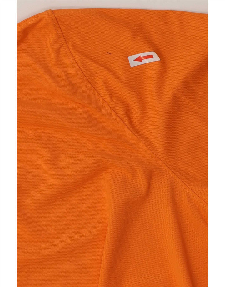 Tricou polo pentru bărbați Slam 4XL poliamidă portocalie