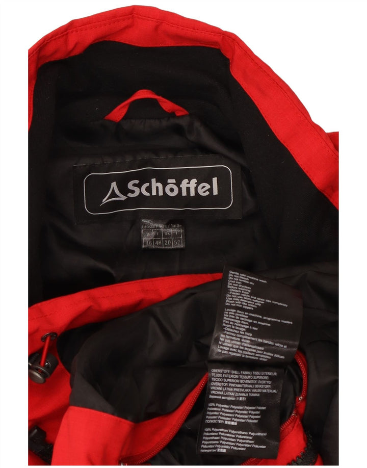 Jachetă de ploaie Schoffel pentru femei UK 20 2XL poliester roșu