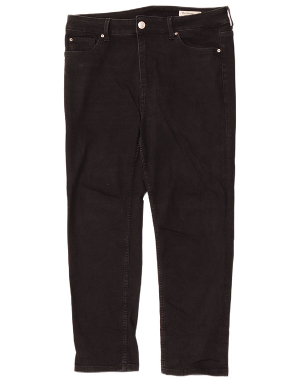 Blugi drepti The Sienna pentru femei Marks & Spencer UK 16 Large W34 L28 Black