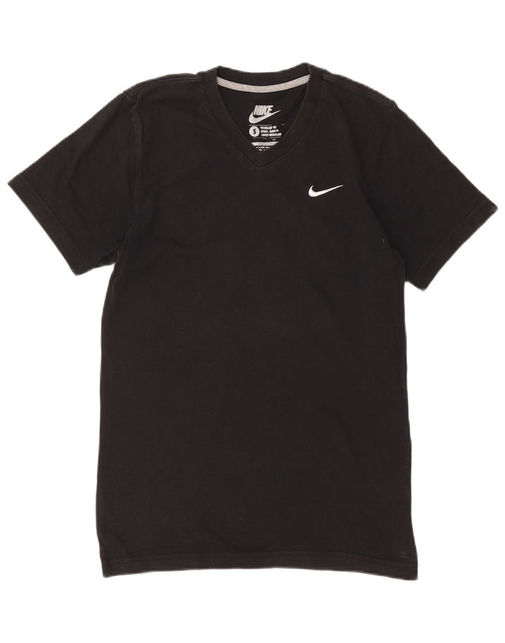 Tricou pentru bărbați NIKE Regular Fit Top Mic Negru