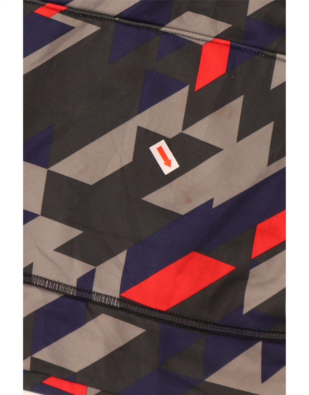 UNDER ARMOUR Pulover cu glugă largi pentru fete 11-12 ani mare roșu geometric