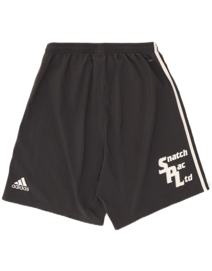 Pantaloni scurți sport Adidas Climalite Graphic pentru bărbați, mari, negru, poliester