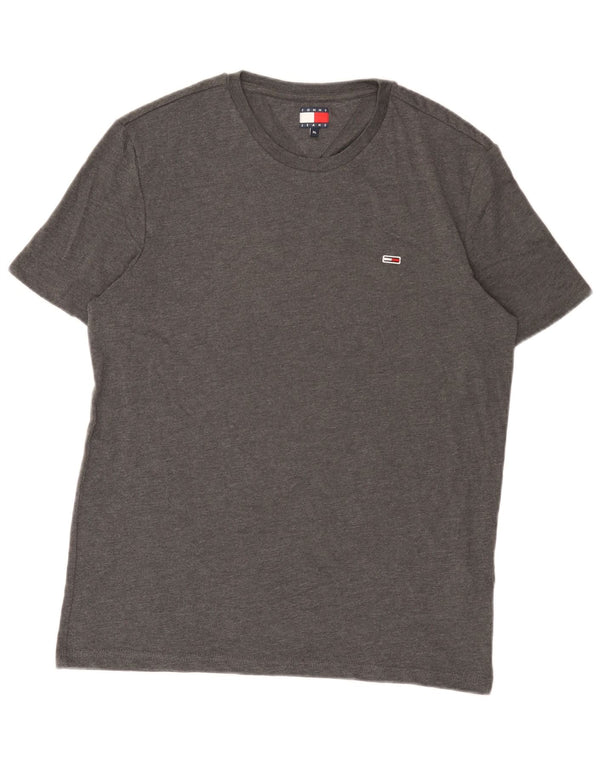 Tricou pentru bărbați Tommy Hilfiger Top XL bumbac gri