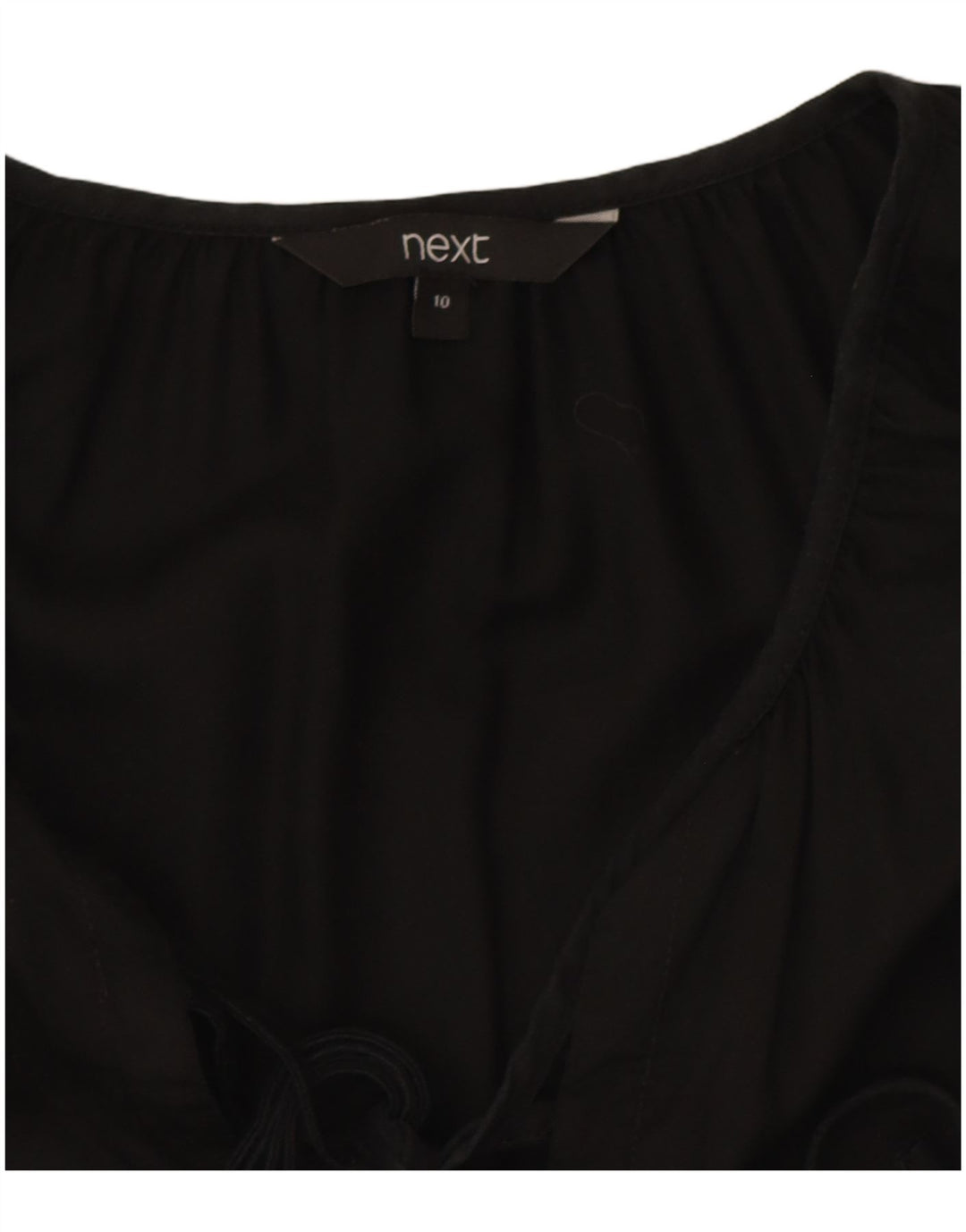 Next Rochie supradimensionată cu mâneci lungi pentru femei UK 10 Small Black