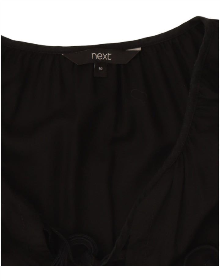 Next Rochie supradimensionată cu mâneci lungi pentru femei UK 10 Small Black