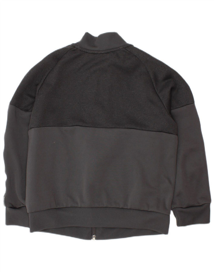 Jachetă de top pentru trening grafic ADIDAS 6-7 ani poliester gri