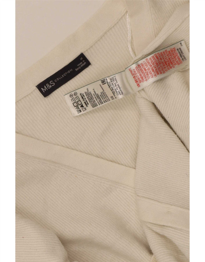 Pulover cardigan pentru femei Marks & Spencer UK 14 Medium Beige Viscose