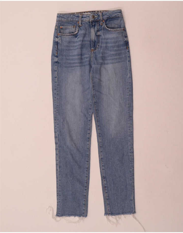 Blugi slim pentru femei Guess W24 L28 Bumbac albastru