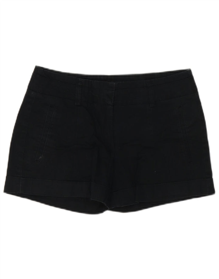 Pantaloni scurti chino pentru femei Zara mici W26 bumbac negru