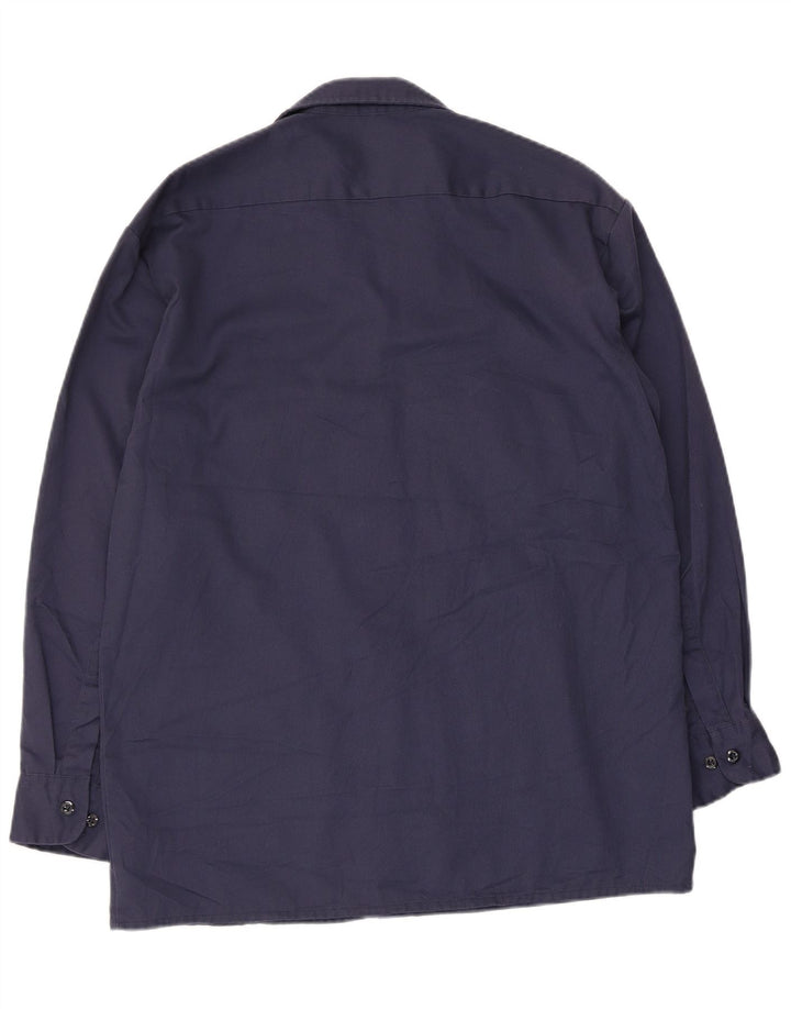 Cămașă Dickies pentru bărbați, poliester mediu bleumarin