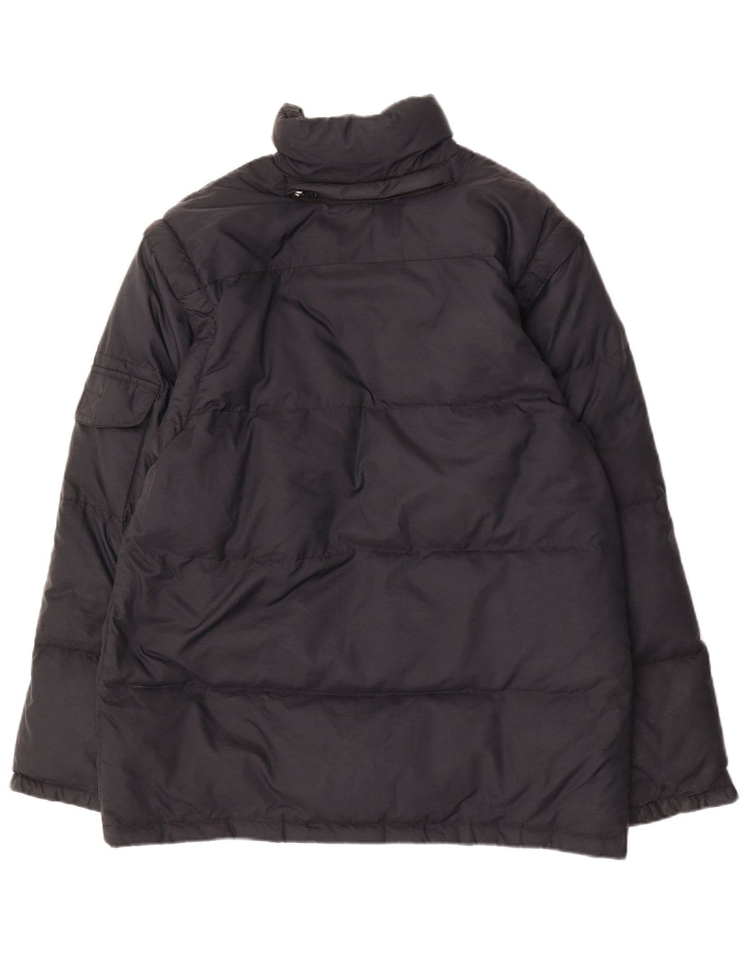Jachetă căptușită pentru bărbați Trussardi, cu o formă lejeră, IT 44 XS, poliester negru