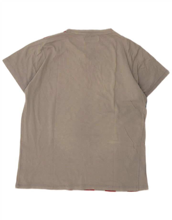 Tricou grafic Jeep SUA pentru bărbați Top mare gri