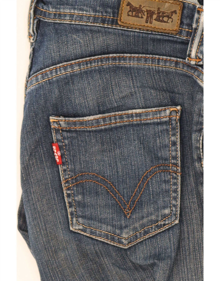 Blugi drepti pentru femei Levi's W28 L34 Bumbac albastru